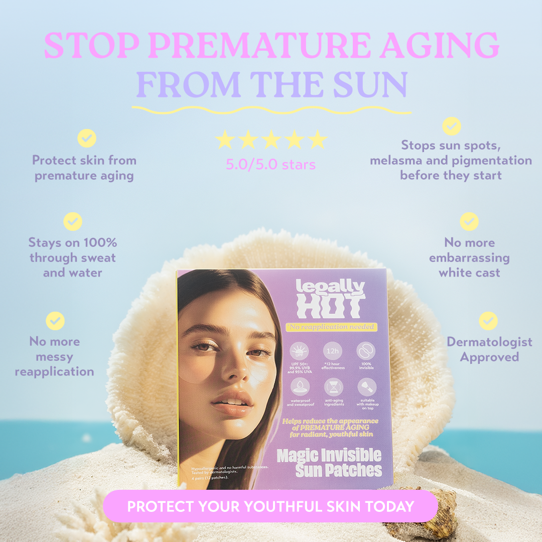Australia's First and Only 12HR Invisible UPF50+ Sun Patches