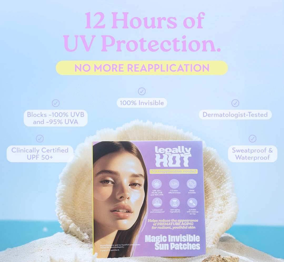 12-Hour Invisible UPF 50+ Sun Patches