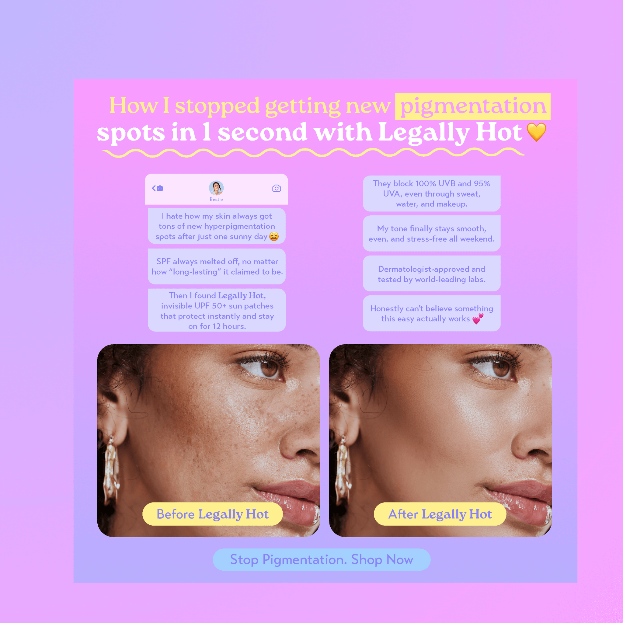 12-Hour Invisible UPF 50+ Sun Patches